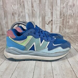 New Balance‎ 5740 Blue Light Aqua Pink Retro Casual Sneakers Women's Size 6.5